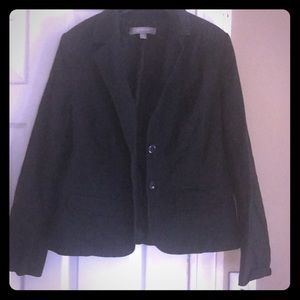 Croft & Barrow black blazer size 10